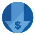 symbol of low fees
